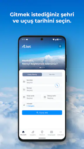 AJet - Ucuz Uçak Bileti screenshot