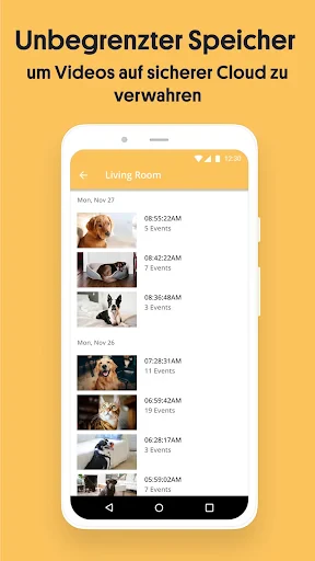 Alfred: Videoüberwachung screenshot