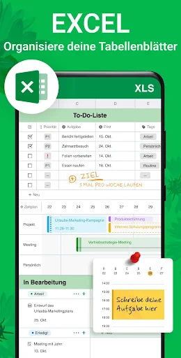 Alle Dokumente Leser: PDF, XLS screenshot