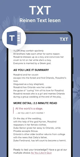 Alle Dokumente Leser: PDF, XLS screenshot