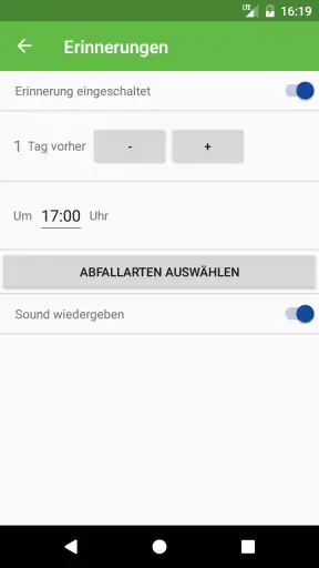 ALP Abfall screenshot