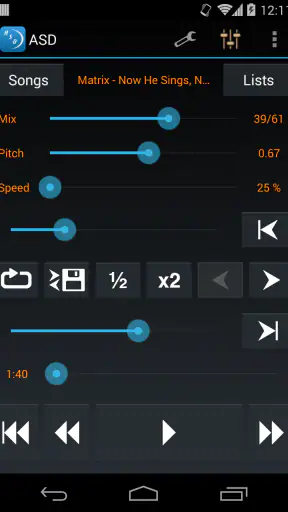 Amazing Slow Downer screenshot