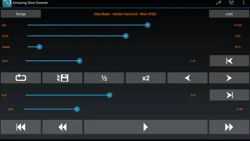 Amazing Slow Downer screenshot