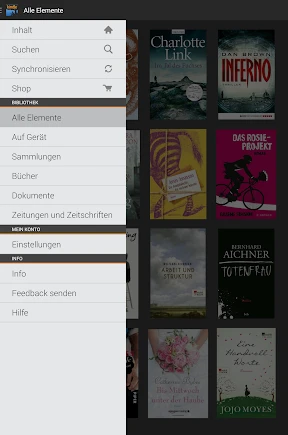 Amazon Kindle screenshot