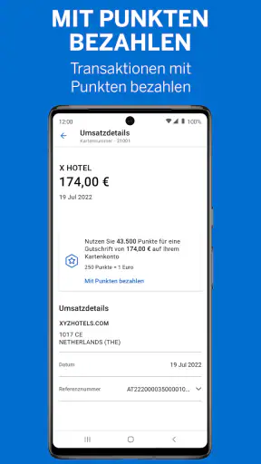 Amex Deutschland screenshot