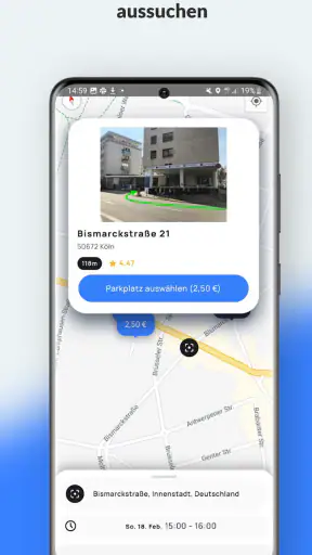 ampido - Die Parkplatz-App screenshot