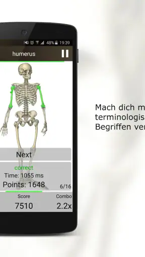 Anatomie Quiz Pro screenshot