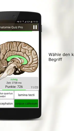 Anatomie Quiz Pro screenshot