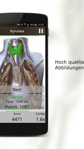 Anatomie Quiz Pro screenshot