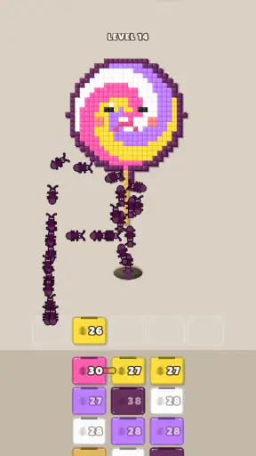 Ants Flow: Pixel Art & Rätsel screenshot