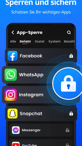 App Lock: App Sperre, Passwort screenshot