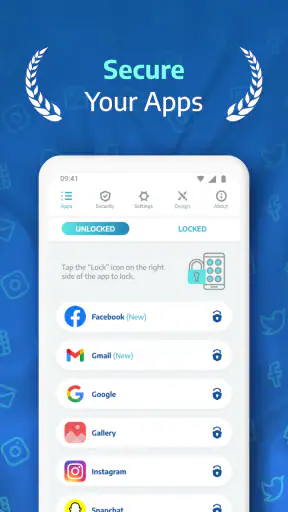 AppLock - App Sperre Schützen screenshot