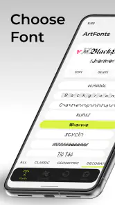 ArtFonts: Hübsche Schriften screenshot