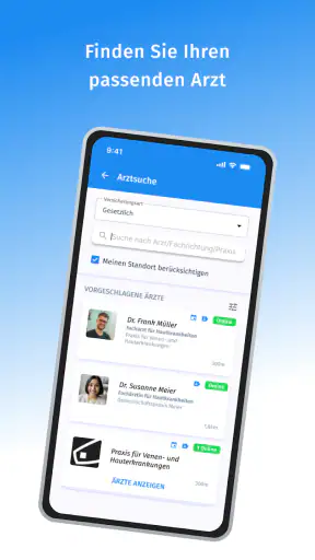 arzt-direkt Videosprechstunden screenshot