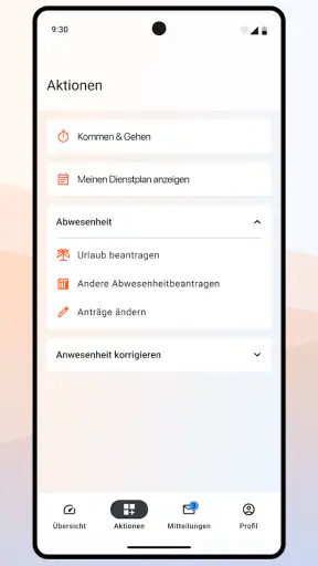 ATOSS Staff Center screenshot