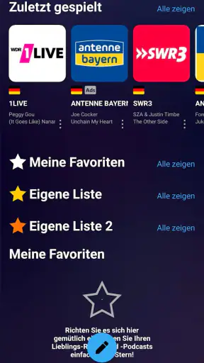 Audials Play: Radio & Podcasts screenshot