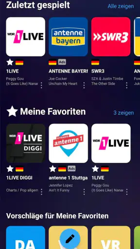 Audials Play: Radio & Podcasts screenshot