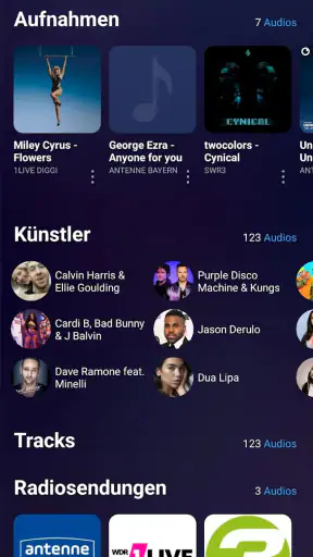 Audials Play: Radio & Podcasts screenshot