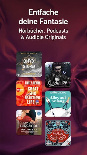 Audible - Hörbücher & Podcasts screenshot