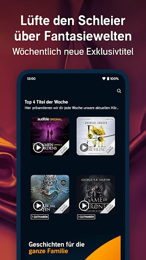 Audible - Hörbücher & Podcasts screenshot