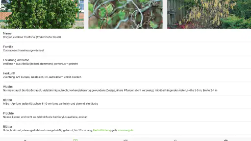 AuGaLa Pflanzenbuch screenshot