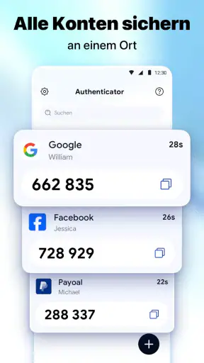 Authentifikator - Authkey 2FA screenshot