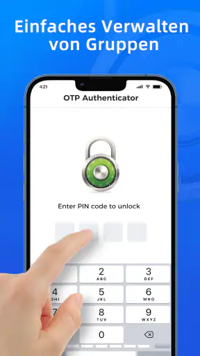 Authentifizierungs App - 2FA screenshot