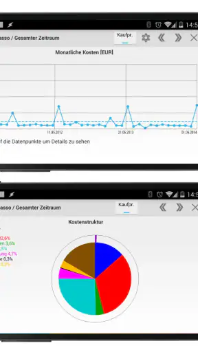 Auto-Kosten und Tankbuch PRO screenshot