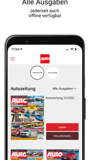 AUTO ZEITUNG ePaper screenshot