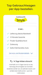 AutoScout24: Autos kaufen app screenshot