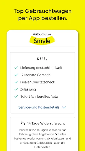 AutoScout24: Autos kaufen app screenshot