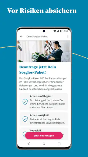 auxmoney Kredite screenshot