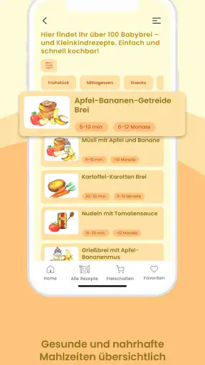 Baby Cuisine – Brei Rezepte screenshot
