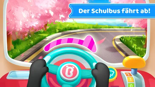 Baby Pandas Schulbus screenshot