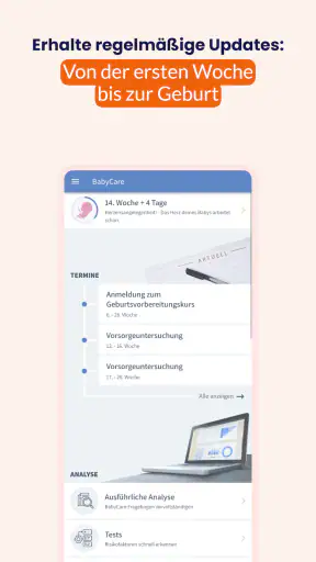 BabyCare - Gesund & Schwanger screenshot