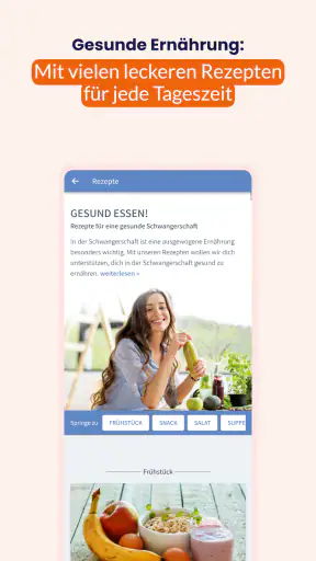 BabyCare - Gesund & Schwanger screenshot