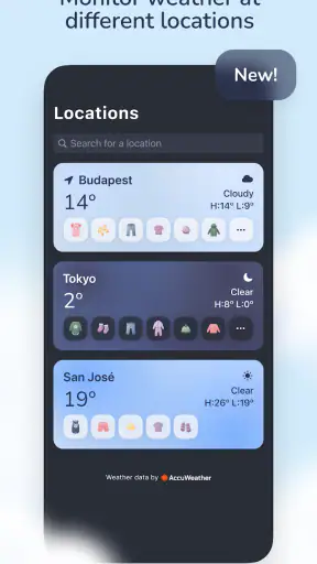 BabyWeather screenshot