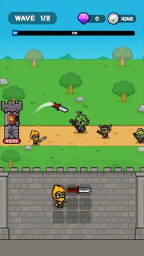Backpack Castle Heroes screenshot