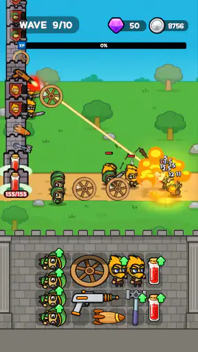 Backpack Castle Heroes screenshot