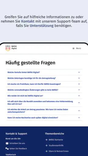 BAföG Digital screenshot