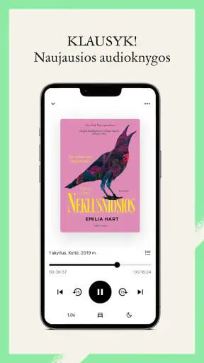 Baltos lankos Audio screenshot