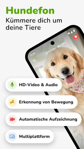 Barkio: Hundemonitor & Kamera screenshot