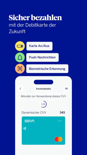 BBVA Deutschland screenshot