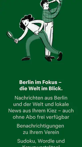 Berliner Morgenpost News screenshot