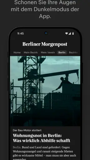 Berliner Morgenpost News screenshot
