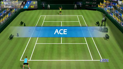 Berühr Tennis 3D screenshot