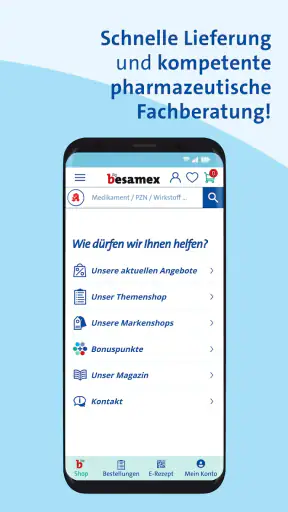 besamex Die E-Rezept Apotheke screenshot
