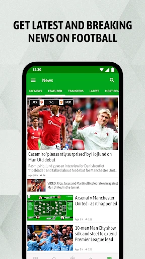 BeSoccer - Fußball Ergebnisse screenshot