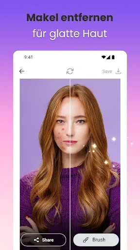 Bilder Schärfen mit AI Foto screenshot