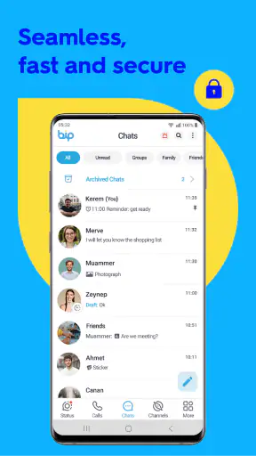 BiP - Messaging, Videoanruf screenshot